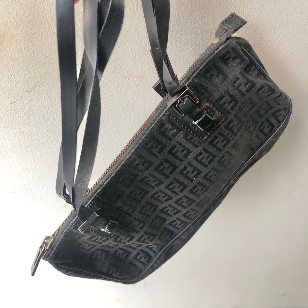 Fendi Zucca Handbag East West - Picture 5 of 14